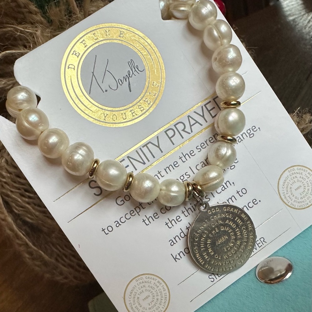 T. Jazelle Serenity Prayer bracelet